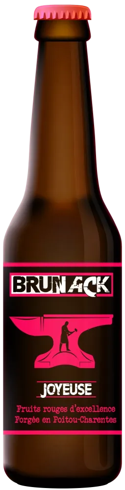 Joyeuse bière blonde aux fruits rouges